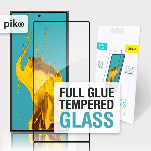 Фото - Защитное стекло для смартфона Piko 9H for Samsung Galaxy S25 Ultra Black (1283126609855)